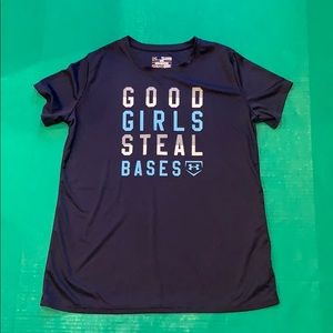 YXL Softball Under Armor T-shirt